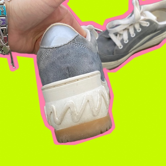 90s Candies Blue Platform Sneakers - Picture 11 of 12